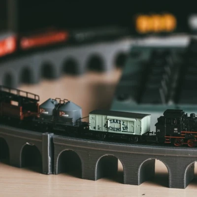Bộ Cầu cạn Z Scale cho Đường ray Marklin