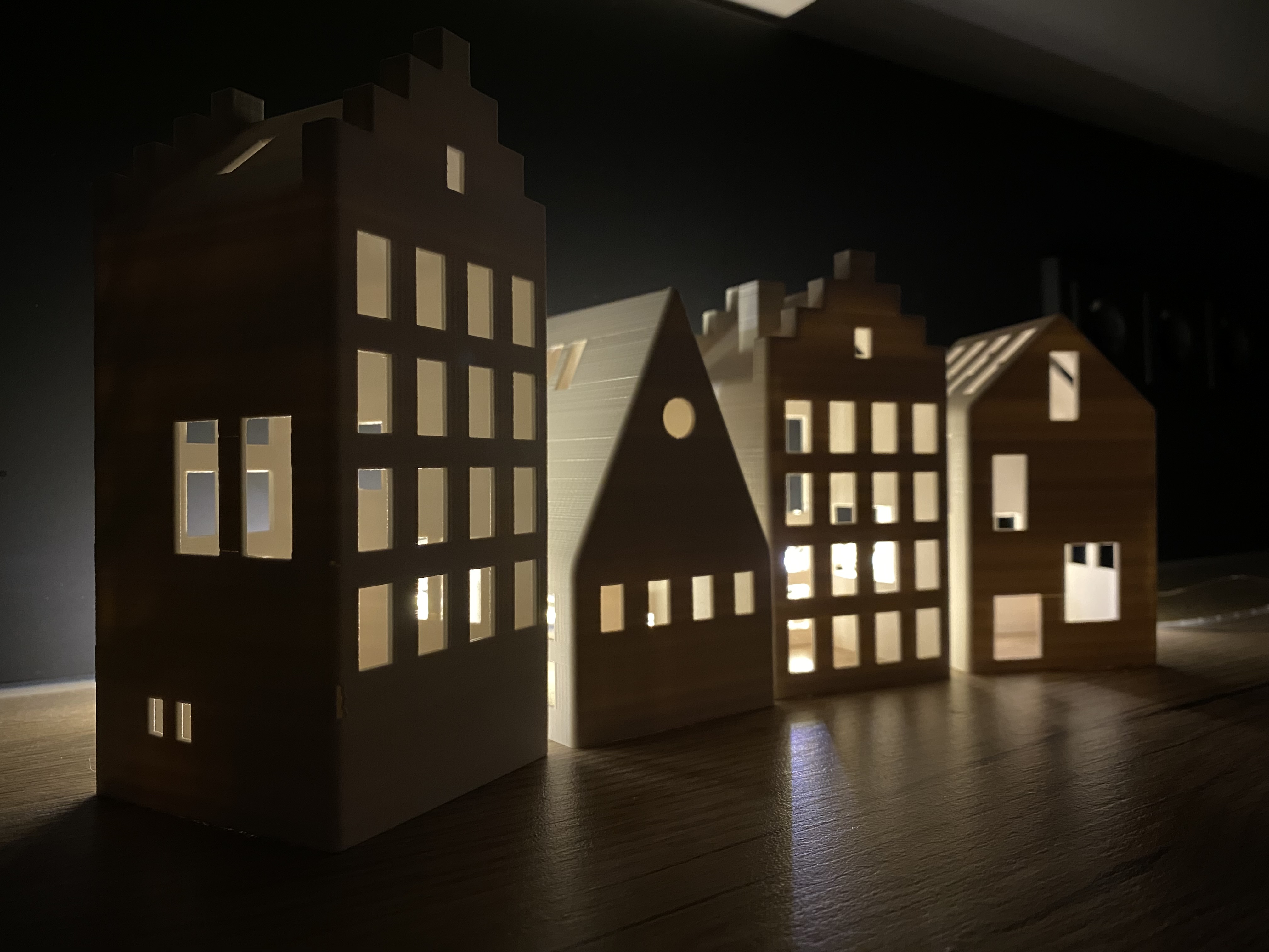 Làng Trà Giáng Sinh Tối Giản