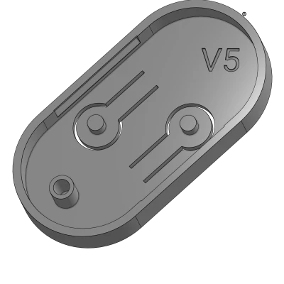 Vỏ Remote Cửa Cuốn Came Topd2r