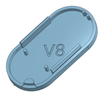 Vỏ Remote Cửa Cuốn Came Topd2r