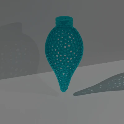 Voroni-Ornament FDM TortureTest (hollow)