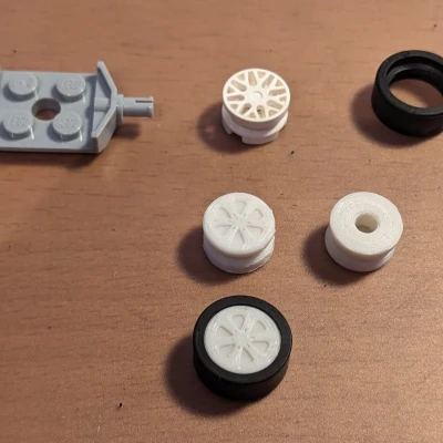 Bánh Xe Thay Thế LEGO 93595