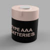 Hộp Đựng Pin AAA - Porta Batterie AAA - Thumbnail 1