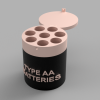 Giá Đỡ Pin AA - PORTA BATTERIE AA - Thumbnail 2
