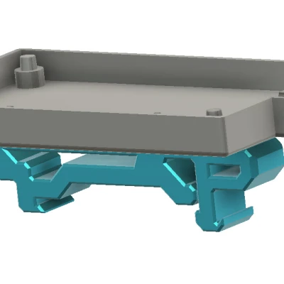 Giá đỡ LM2596S DC-DC cho kẹp din bảng mạch Voron