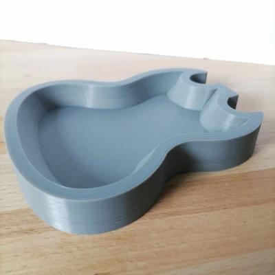 Hộp Đựng Pick Đàn Guitar & Bass Hình Đàn SG In 3D