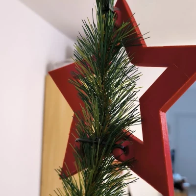 Ngôi Sao Trang Trí Cây Thông Noel