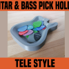 Hộp Đựng Pick Guitar Tele: Tô In 3D Cho Pick Guitar & Bass - Thumbnail 1