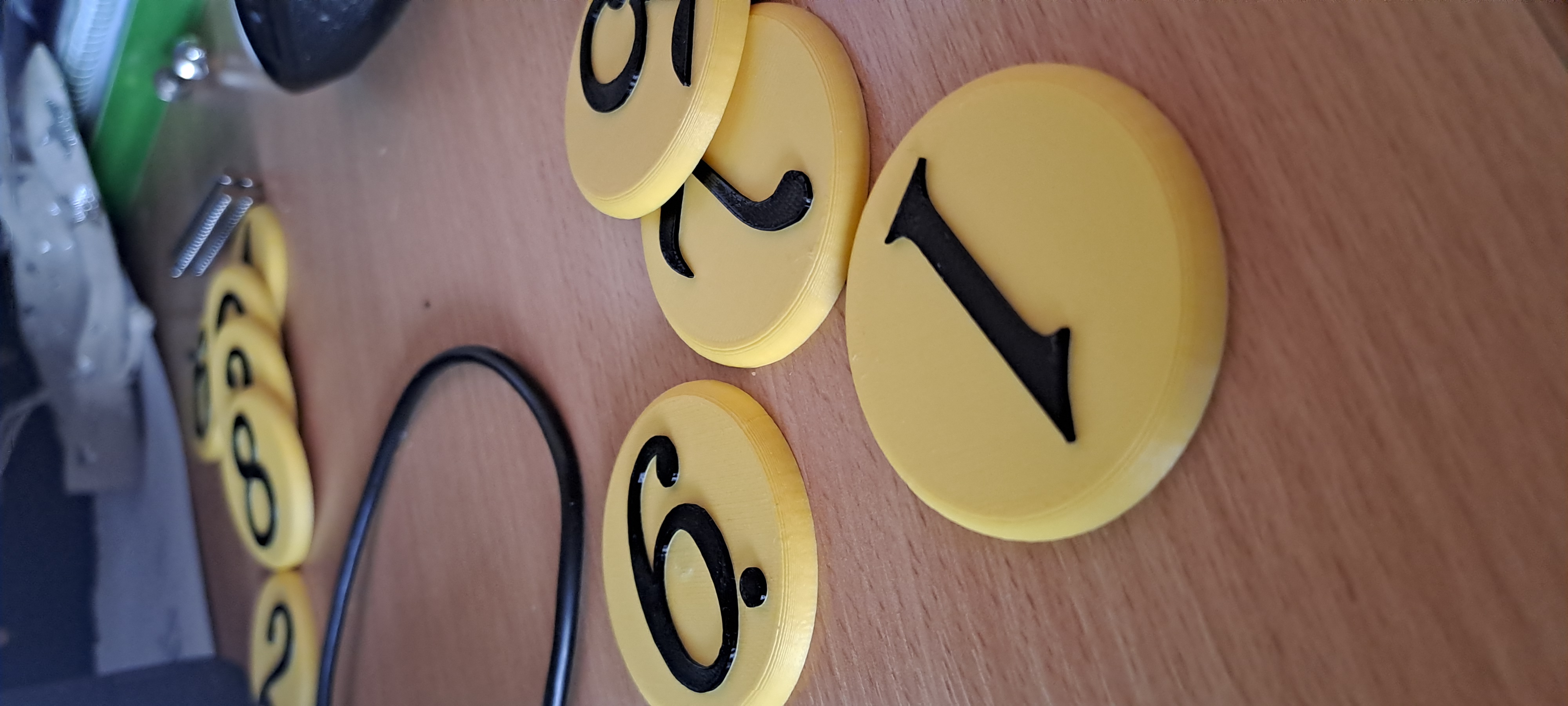 Bộ Số Nam Châm Gắn Bảng