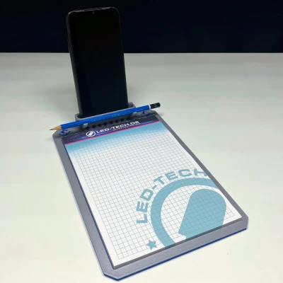 MEETINGmate: Giá đỡ sổ DIN A5 + Hộp âm thanh + Giá cắm bút