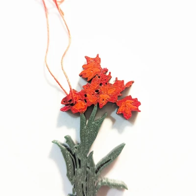 Móc Treo Trang Trí Hoa Amaryllis