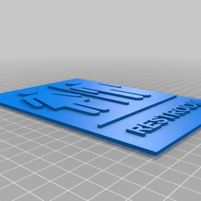 Biển Hiệu Nhà Vệ Sinh Unisex