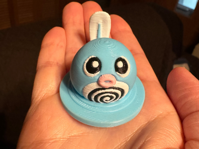 Minifigure Shiny Poliwag Trong Nước