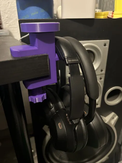 Kệ Tai Nghe Gắn Bàn Có Đế Sạc Magsafe