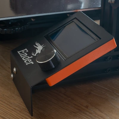 Vỏ Màn Hình (LCD) Ender-3 - Dáng Mỏng Vững Chãi Dùng Ốc Zin