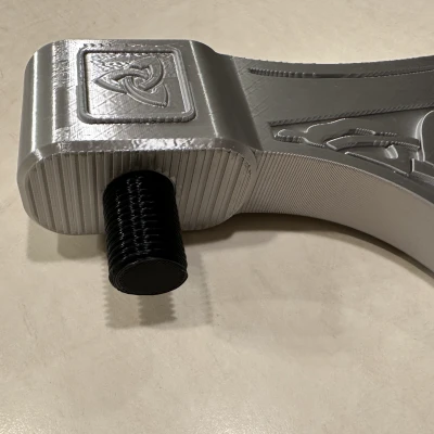 Rìu Viking Có Tay Cầm (Không Cần Keo)