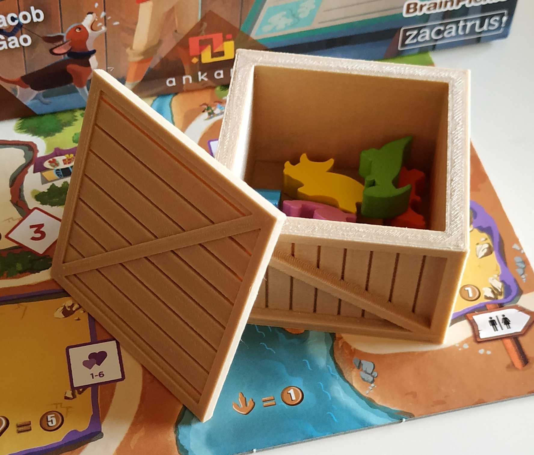 Hộp gỗ "Caja de madera"