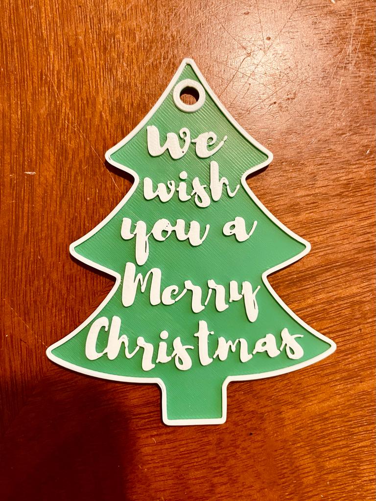 Cây Thông Noel Đa Sắc Vui Vẻ (Dài 10 cm)