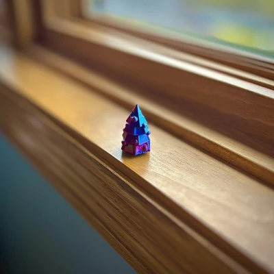 Móc khóa cây thông Noel đơn giản