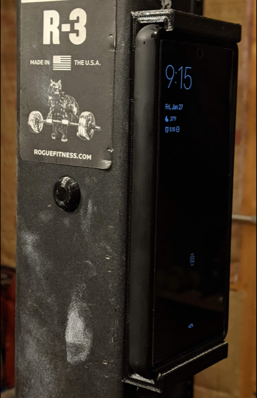 Giá đỡ điện thoại Pixel 6a dạng trượt ngang cho Rack Rogue R3