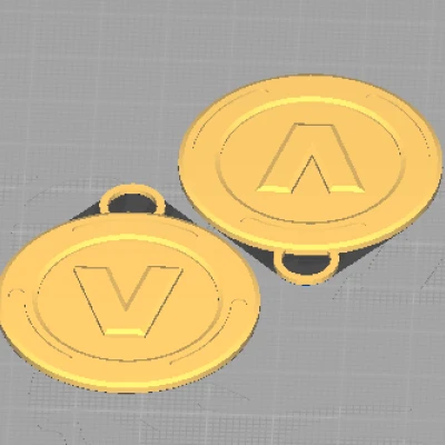 Móc Trang Trí V-Buck Fortnite