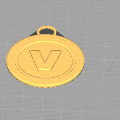 Móc Trang Trí V-Buck Fortnite