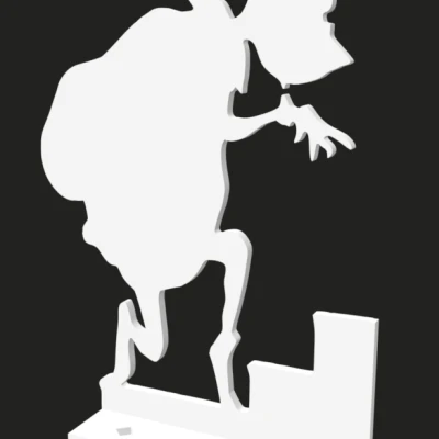 Hình bóng Grinch để Chiếu Niềm Vui