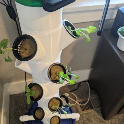 Tháp Thủy Canh Module Nâng Cấp - Gọn Hơn & Ổn Định Hơn