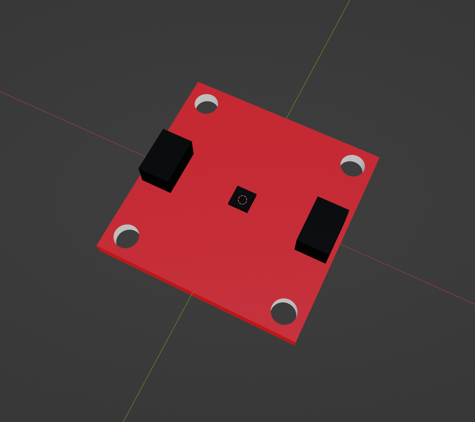 Mẫu Mạch Breakout Qwiic & Pát Gắn SparkFun