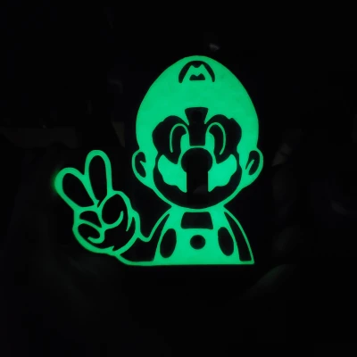 Ốp Công Tắc Đèn Ông Già Noel Dễ Thương Phát Sáng Trong Tối