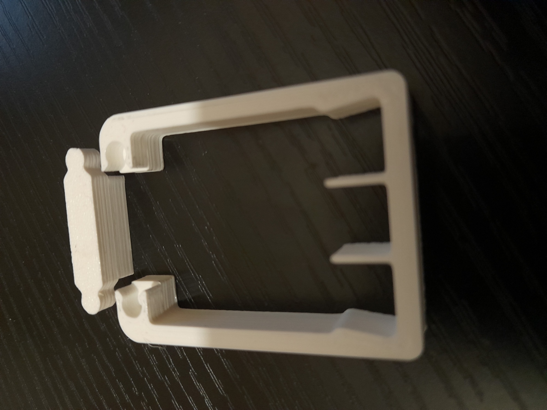 Kẹp Quản Lý Dây Cho Bàn Khung Thép Vuông 30mm V1