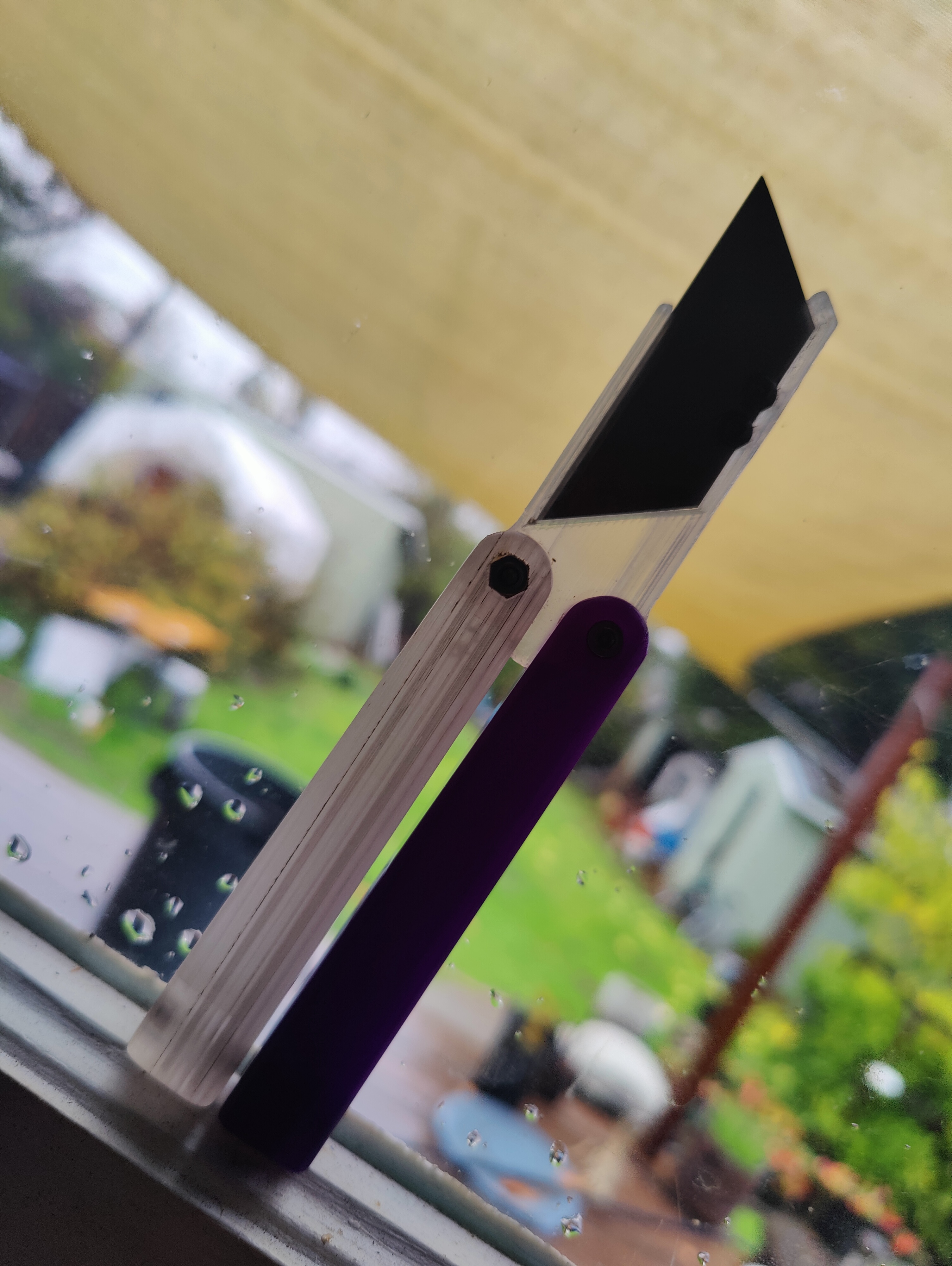 Dao Rọc Giấy Kiểu Balisong Cán Phẳng