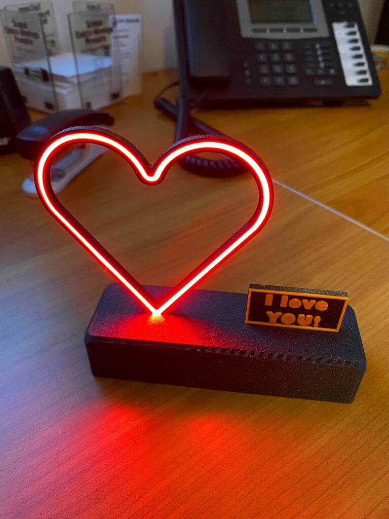 LED-Heart với Dây LED!