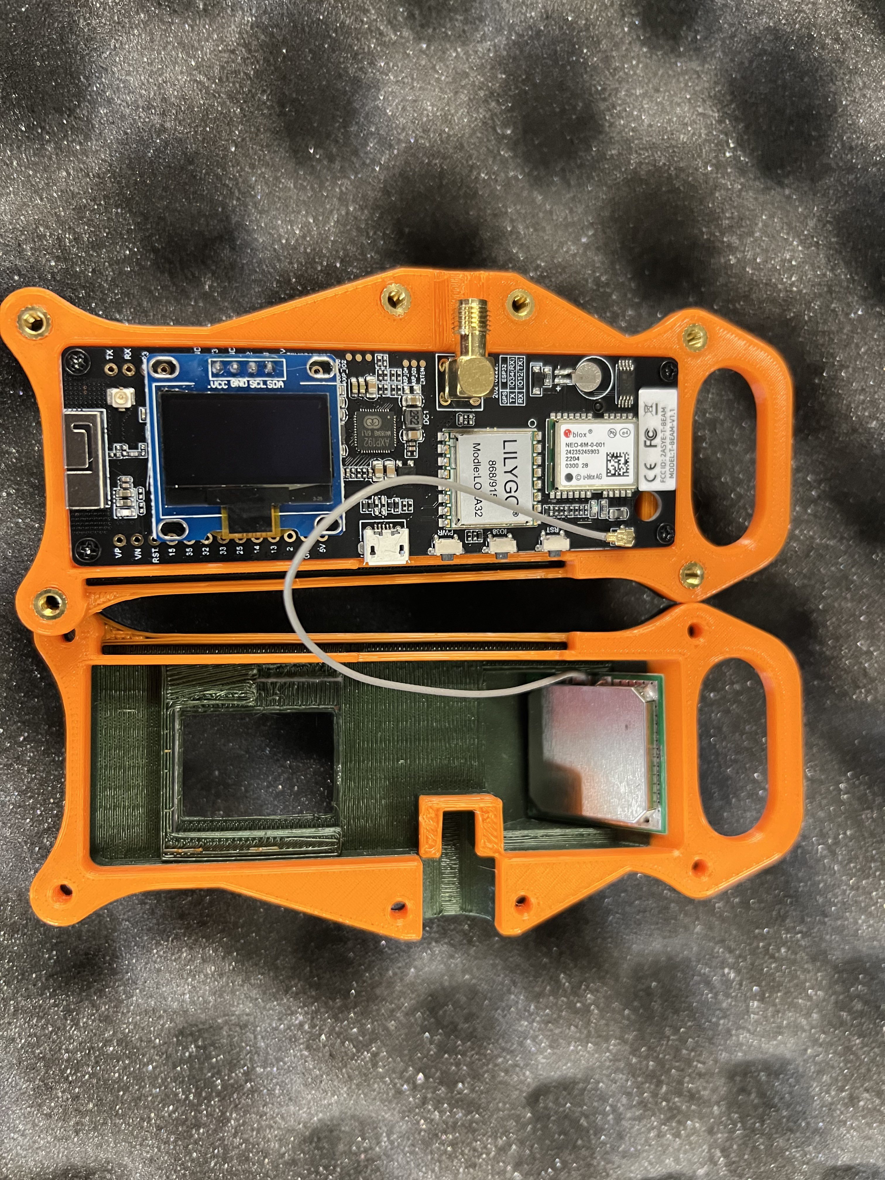 Vỏ Case Meshtastic TTGO T-Beam