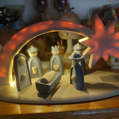 Chao den LED Hinh Sao - Khung Trang Tri Giang Sinh