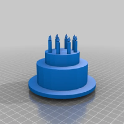 Bánh Kem Sinh Nhật 2 Tầng Xinh Xắn