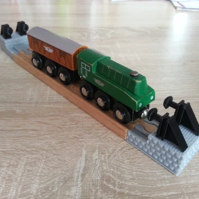 Chặn Gỗ Cho Đường Ray Xe Lửa