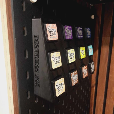 Kệ mini trưng mực distress cho Skadis