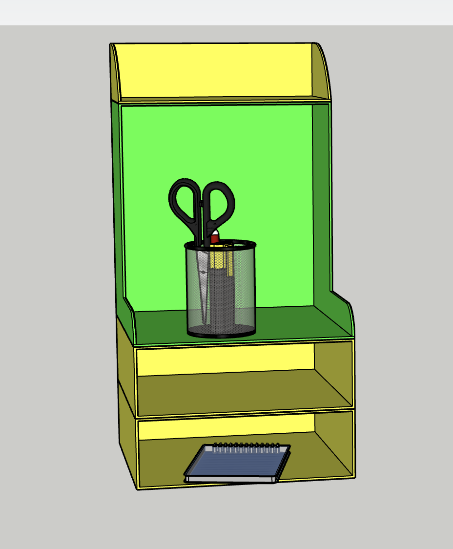 ORGANIZZATORE GT140 - Kệ 4 tầng