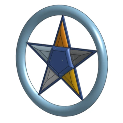 Mô Hình Trang Trí "Parol Ornament v1"