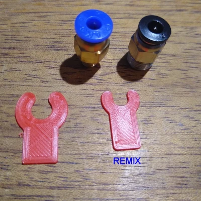 Kẹp giữ đầu nối ống Bowden - Phiên bản chỉnh sửa