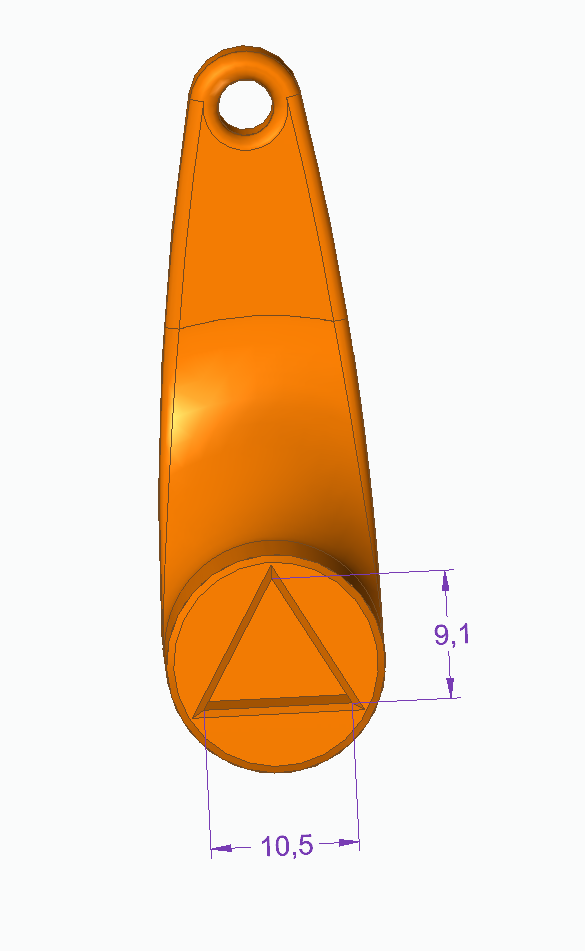 Cờ lê tam giác 10 mm