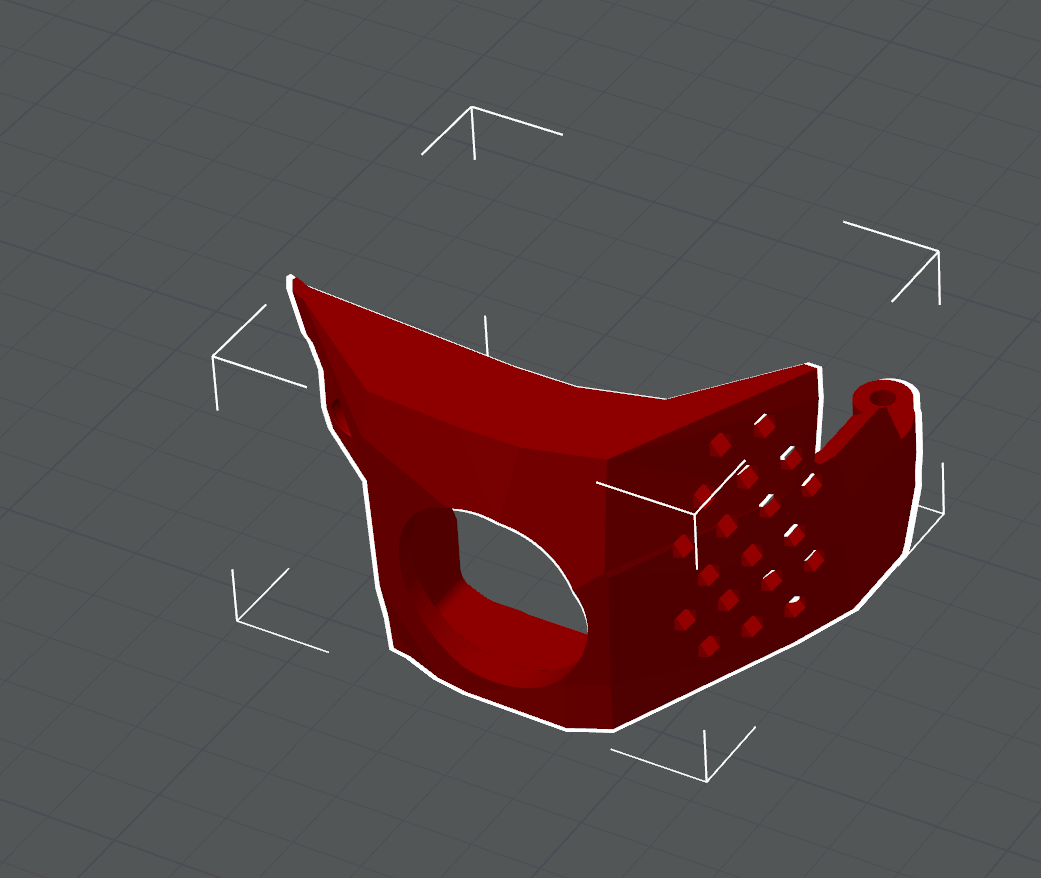 Vỏ Tản Nhiệt Lục Giác Cho Galileo2 Extruder Có Quạt