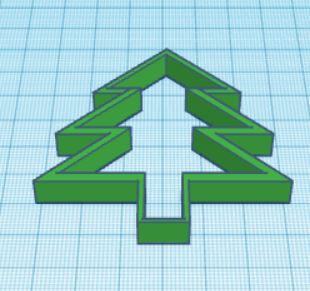 Khuôn Cắt Hình Cây Thông Giáng Sinh