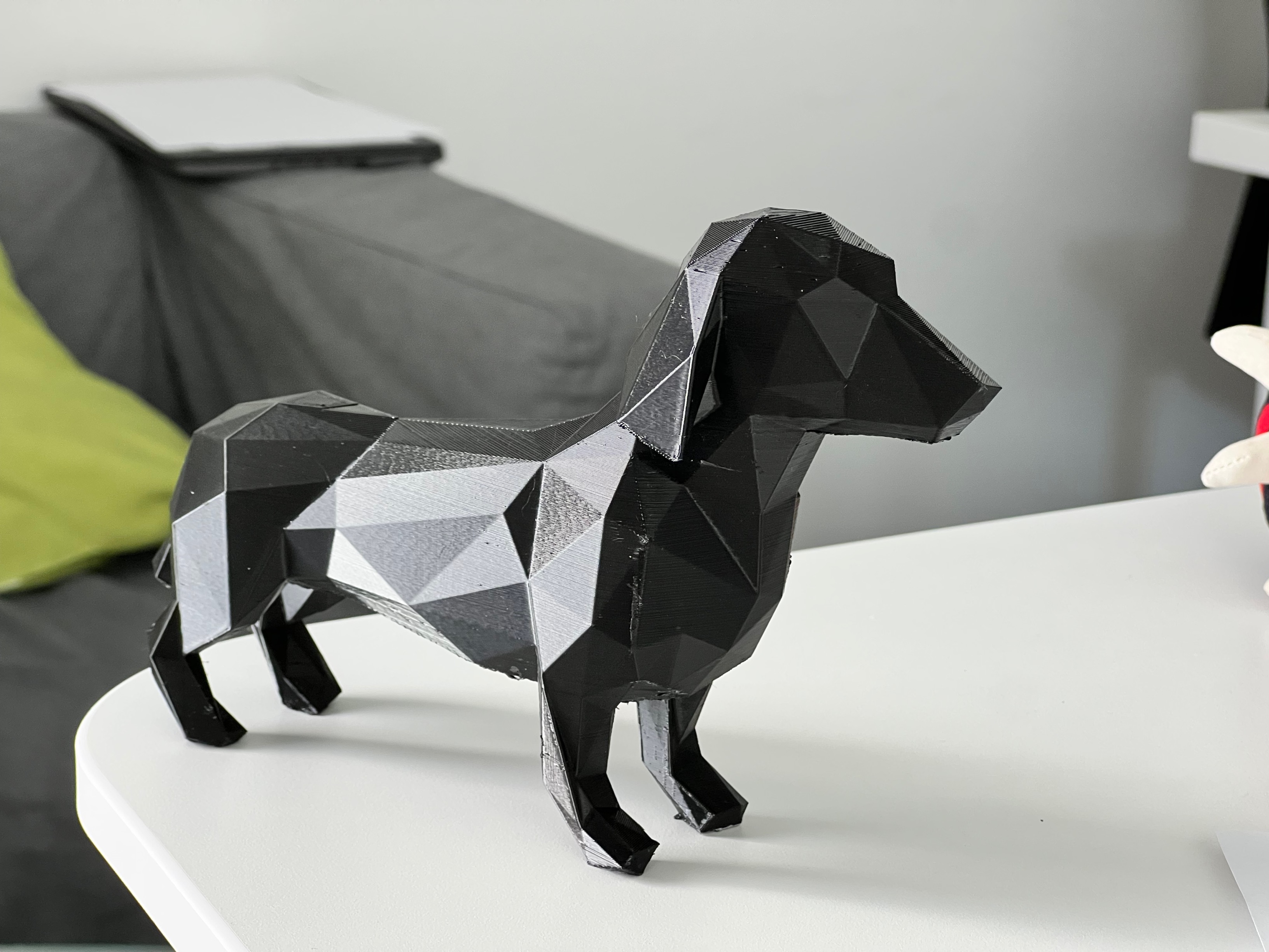 Mô hình Chó Dachshund Low Poly