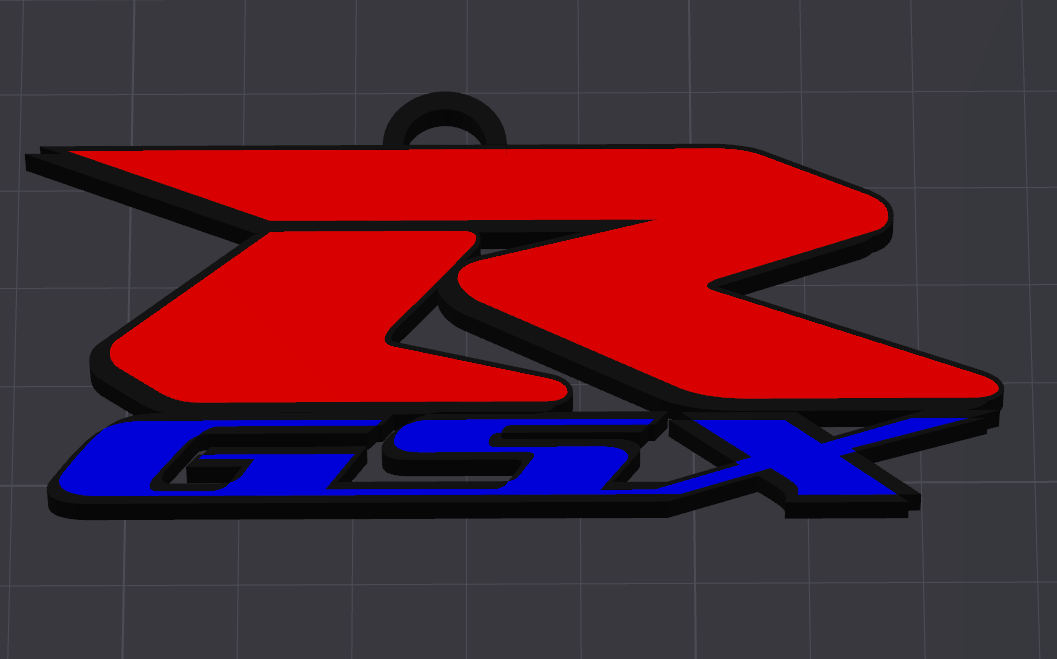 Móc Khóa Logo Suzuki GSXR