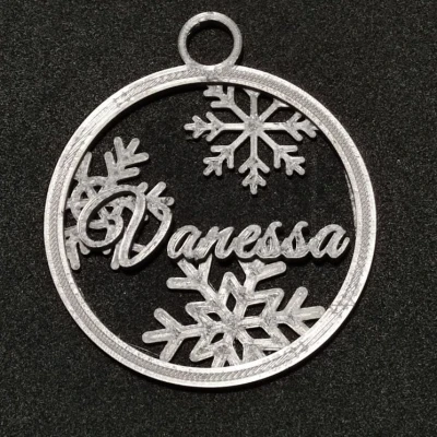 Trang Trí Giáng Sinh Hình Quả Cầu - Vanessa