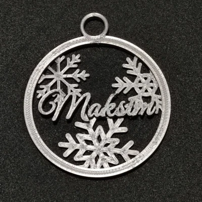 Trang Trí Quả Châu Giáng Sinh - Maksim