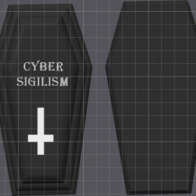 Hộp Quan Tài "F*CK You" Phong Cách Cyber Sigilism