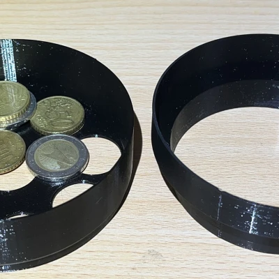 Phễu cho máy sắp xếp tiền xu